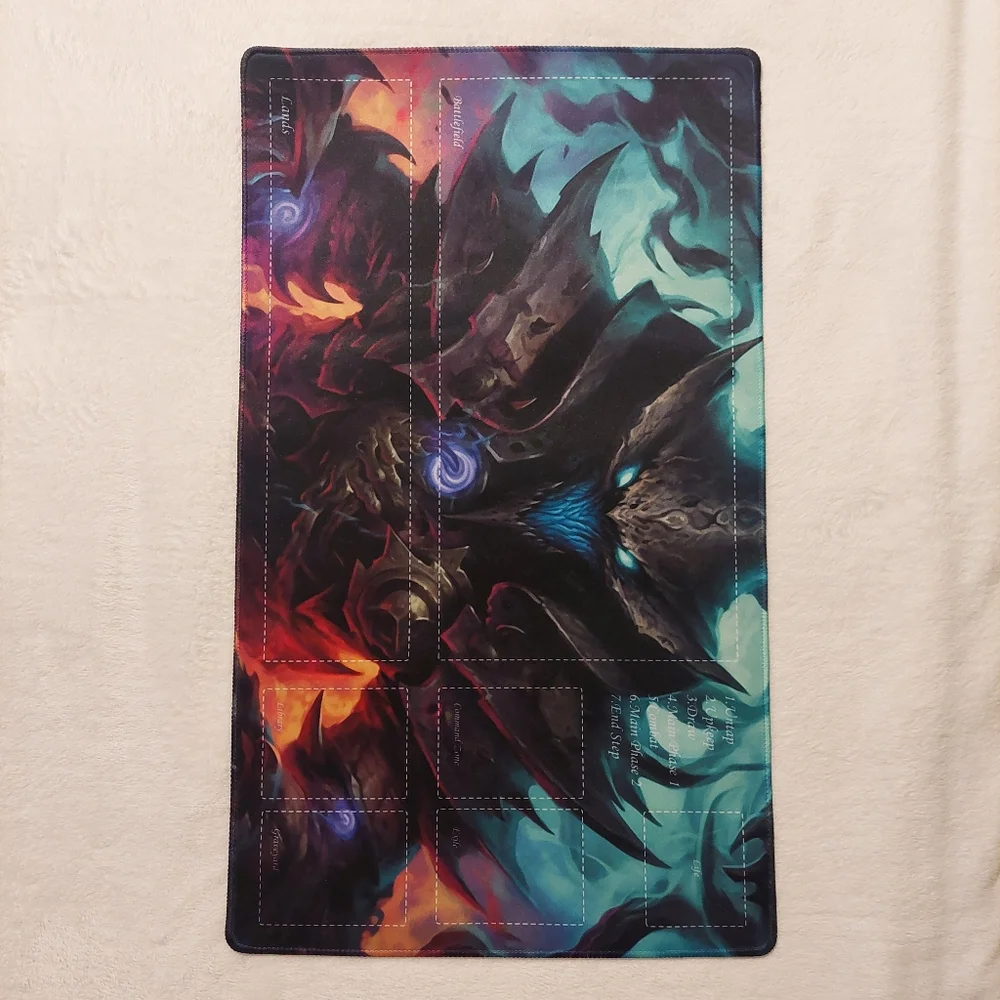 Legends Void Burrower Rek'Sai MTG YGO Pokemon TCG CCG Gaming Mat 23x13.5 Inch